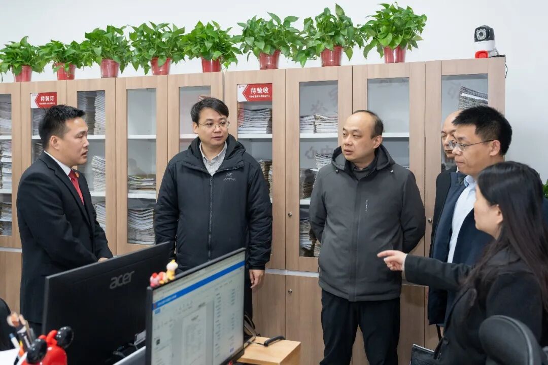 省高院调研我司服务的法院电子卷宗随案同步生成工作